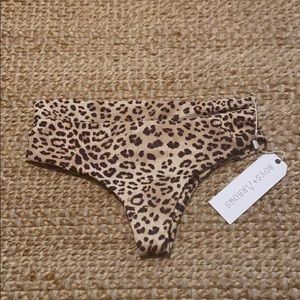 Boys + Arrows Feline Raz ribbed bottoms